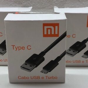 Cabo de Carregador Turbo Xiaomi Tipo-C