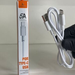 Cabo de Carregador Peining 6A Type-C PEI-S13-3