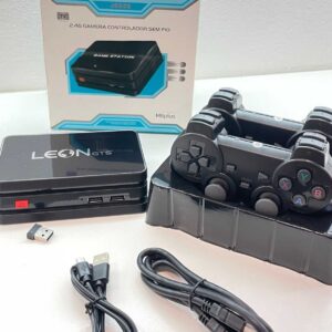 Game Station 10.000 Jogos c- 2 controles Leon M8 Plus