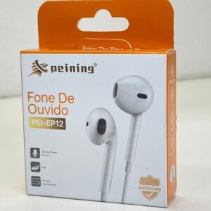 Fone De Ouvido com Fio Peining Tipo P2 PEI-EP12