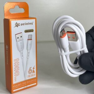 Cabo De Carregador 6A Type-C PEI-J25-3