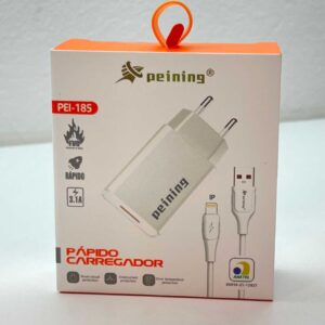 Carregador Iphone USB / Lightning 3.1A Peining PEI-185
