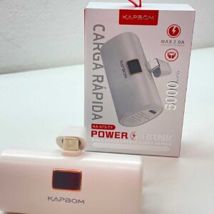 Power Bank Mini Portátil Tipo-C 5000 mAh KA-97