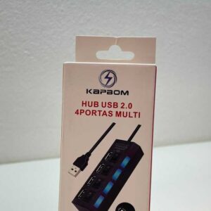Hub USB 2.0 - 4 Portas - Kapbom