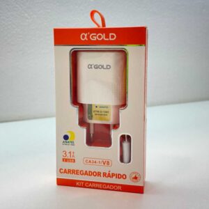 Carregador V8 GOLD CA-34-1