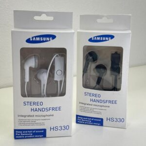 Fone De Ouvido com Fio Samsung HS330 Tipo P2 Preto/Branco