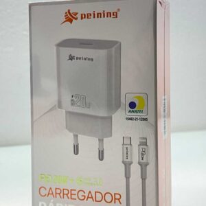 Carregador Peining Fonte e Cabo 20W Iphone PEI-PD004-I
